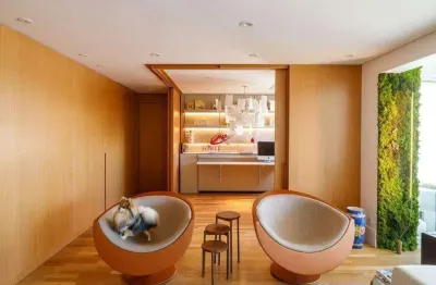 Apartamento luxuoso de 111m² com 2 vagas – rua guararapes, brooklin