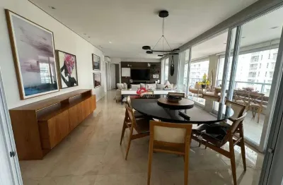 Lindo apartamento para locação, campo belo, 233m², mobiliado, próximo à rua vieira de morais e zacarias de góes, pronto p/morar