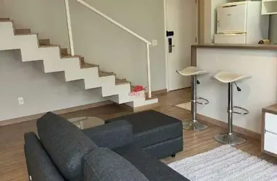 Duplex de luxo mobiliado de 84m² brooklin venda ou locação | condomínio brookfield home design