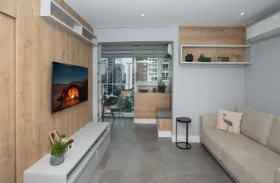 Studio com 1 dormitório para alugar, 42 m² por r$ 6.876,00/mês - brooklin - são paulo/sp