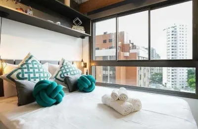 Kitnet / Stúdio à venda na Rua Barão de Jaceguai, 1543, Campo Belo, São Paulo