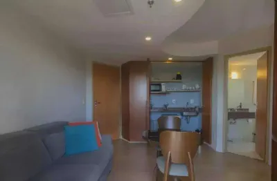Apartamento com 1 dormitório, 33 m² - venda por r$ 590.000,00 ou aluguel por r$ 8.000,00/mês - brooklin - são paulo/sp