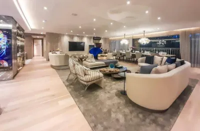 Lançamento: apartamento com 3 suítes 3 vagas à venda avenida dos imarés - moema