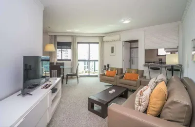 Flat com 2 dormitórios 1 suíte 2 vagas para venda ou locação rua sampaio viana - paraíso