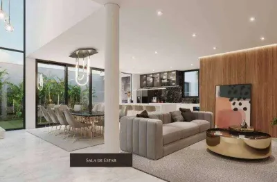 Casa em condomínio fechado com 350 m² 4 dormitórios 3 suítes 2 vagas à venda rua ossian terceiro teles - jardim prudência