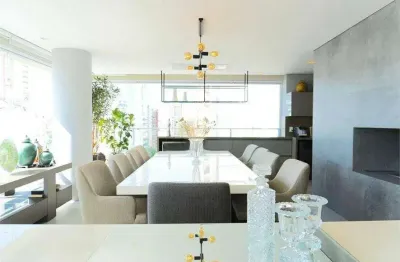 Apartamento com 4 suítes 4 vagas à venda avenida jurucê 506 moema