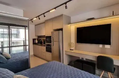 Studio, 24 m² - venda por r$ 490.000,00 ou aluguel por r$ 4.070,00/mês - campo belo - são paulo/sp