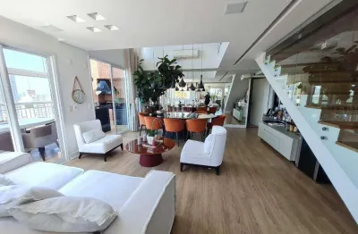 Cobertura à venda, 280 m² por r$ 4.800.000,00 - brooklin - são paulo/sp