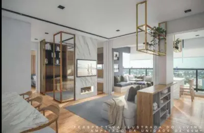 Apartamento à venda, 65 m² por r$ 1.100.000,00 - brooklin - são paulo/sp