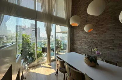 Apartamento duplex com 4 dormitórios, 210 m² - venda por r$ 4.980.000,00 ou aluguel por r$ 43.000,00/mês - brooklin - são paulo/sp