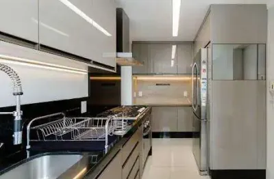 Apartamento com 3 dormitórios à venda, 186 m² por r$ 3.600.000,00 - campo belo - são paulo/sp