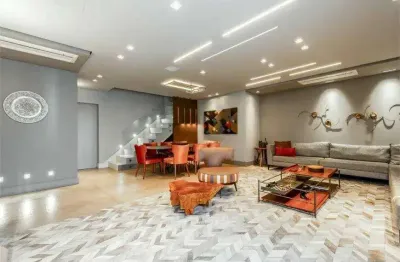 Cobertura com 3 dormitórios à venda, 345 m² por r$ 5.500.000,00 - campo belo - são paulo/sp