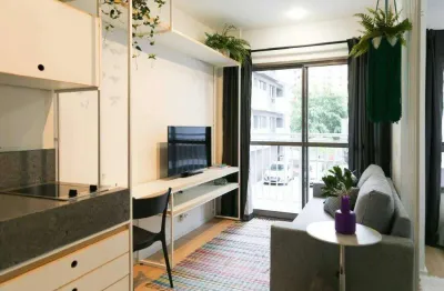 Studio com 1 dormitório para alugar, 28 m² por r$ 3.925,00/mês - itaim bibi - são paulo/sp