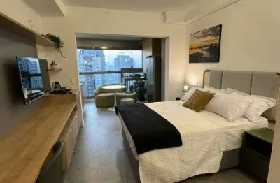 Apartamento para alugar, 32 m² por r$ 5.337,00/mês - brooklin - são paulo/sp
