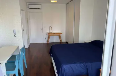 Studio com 1 dormitório, 35 m² - venda por r$ 480.000,00 ou aluguel por r$ 4.800,00/mês - brooklin - são paulo/sp