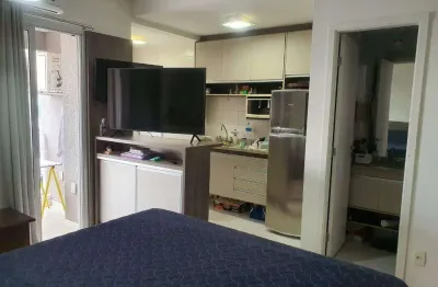 Studio com 34 m² 1 dormitório 1 vaga para alugar rua michigan - brooklin