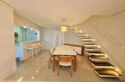 Apartamento duplex com 3 dormitórios para alugar, 160 m² por r$ 20.248,00/mês - brooklin - são paulo/sp