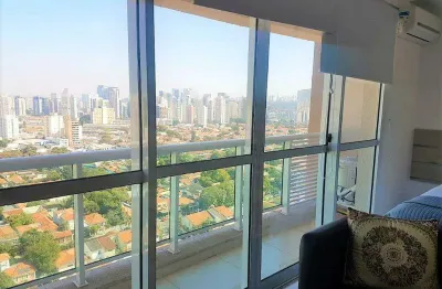 Apartamento para alugar, 31 m² por r$ 5.400,00/mês - brooklin - são paulo/sp
