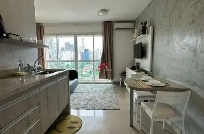 Maravilhoso studio mobiliado de 32m² à venda no condomínio home boutique – brooklin!