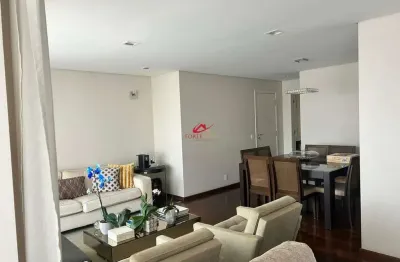 Apartamento 3 dormitórios (1 suíte) mobiliado no brooklin, sp – 116 m², 2 vagas