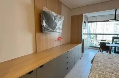 Apartamento para alugar, 30 m² por r$ 4.940,00/mês - brooklin - são paulo/sp