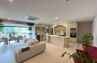 Apartamento amplo em condomínio com lazer completo no brooklin
