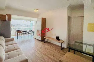 Apartamento mobiliado de 1 suítes no brooklin paulista – 52 m² com lazer completo