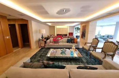 Apartamento com 3 dormitórios, 380 m² - venda por r$ 8.390.000.00 - campo belo - são paulo/sp