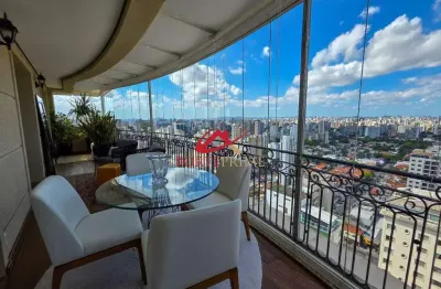 Cobertura de alto padrão com piscina privativa e 8 vagas no campo belo