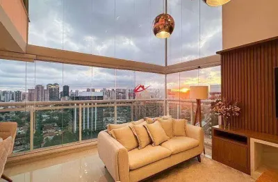 Apartamento à venda no brooklin paulista, sp — 4 quartos (3 suítes), 3 vagas
