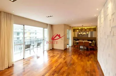 Excelente apartamento de alto padrão semi mobiliado de 178m² para locação no condomínio paulistânia bosque residencial – rua pensilvânia, brooklin