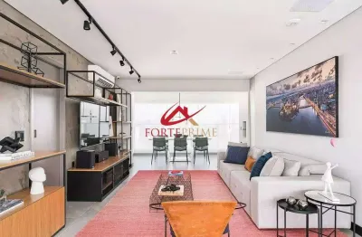 Maravilhoso apartamento mobiliado de alto padrão – 145m² para locação | brooklin – são paulo/sp