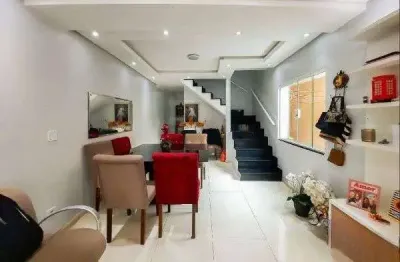 Sobrado à venda, 184 m² por r$ 795.000,00 - demarchi - são bernardo do campo/sp