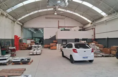 Galpão para alugar, 1350 m² por r$ 43.920,94/mês - campestre - santo andré/sp
