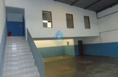 Galpão para alugar, 350 m² por r$ 16.600,00/mês - jardim ocara - santo andré/sp