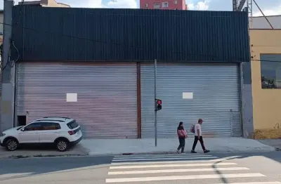 Galpão para alugar, 560 m² por r$ 15.300,00/mês - matriz - mauá/sp