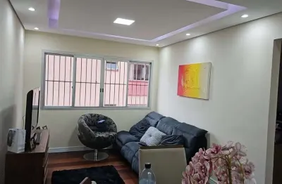 Apartamento mobiliado com 2 dormitórios à venda, 70 m² por r$ 385.000 - assunção - são bernardo do campo/sp