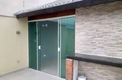 Cobertura à venda, 110 m² por r$ 490.000,00 - vila curuçá - santo andré/sp