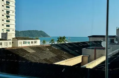 Apartamento vista mar com 3 dormitórios à venda no boqueirão - praia grande/sp