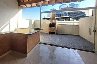 Cobertura com 2 dormitórios à venda, 177 m² por r$ 630.000,00 - campestre - santo andré/sp