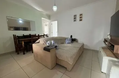 Apartamento mobiliado com 2 dormitórios à venda, 70 m² por r$ 315.000 - canto do forte - praia grande/sp