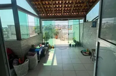 Cobertura à venda, 96 m² por r$ 390.000,00 - jardim las vegas - santo andré/sp