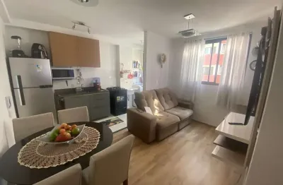 Apartamento mobiliado com 2 dormitórios à venda, 39 m² por r$ 345.000 - vila aquilino - santo andré/sp