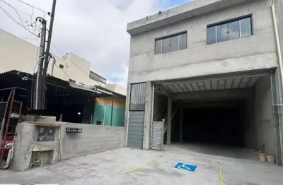 Galpão, 300 m² - venda por r$ 1.350.000,00 ou aluguel por r$ 10.500,00/mês - jordanópolis - são bernardo do campo/sp