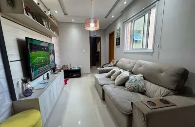 Cobertura com 2 dormitórios à venda, 112 m² por r$ 550.000,00 - vila alzira - santo andré/sp