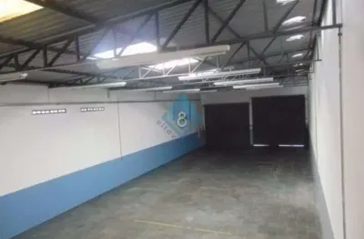 Galpão para alugar, 350 m² por r$ 16.600,00/mês - jardim ocara - santo andré/sp