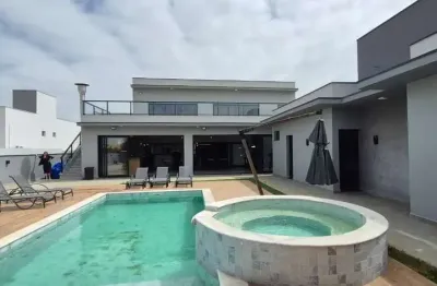 Casa com 5 dormitórios à venda, 477 m² por r$ 3.300.000,00 - portal dos lagos - boituva/sp