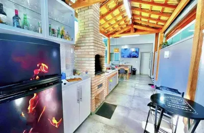 Cobertura com 2 dormitórios à venda, 128 m² por r$ 620.000,00 - vila scarpelli - santo andré/sp