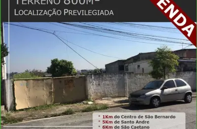 Terreno à venda, 800 m² por r$ 2.100.000,00 - vila jordanópolis - são bernardo do campo/sp