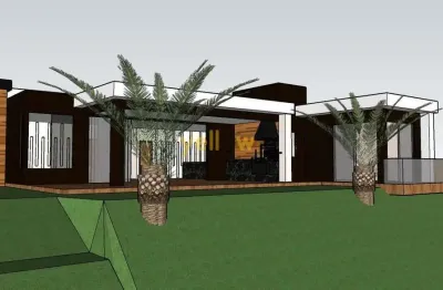 Casa em condomínio fechado em ouro fino  -  santa isabel